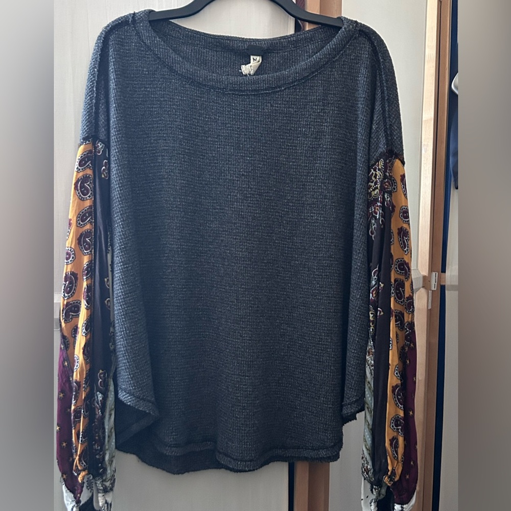 Free People Blossom Thermal sz M - Picture 3 of 6